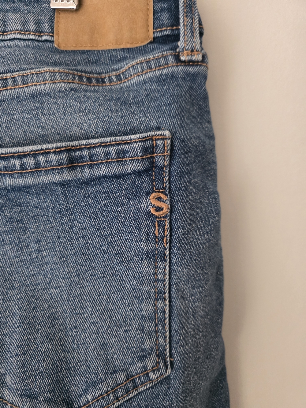Sanctuary Denim Wide Leg Jeans Size 8 Blue High Rise Stretch - Picture 5 of 12